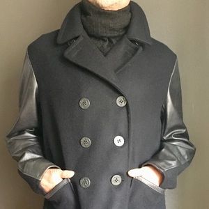 Schott navy P coat